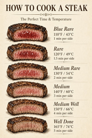 Steaks: Multiple cuts available